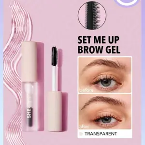 SHEGLAM Set Me Up Brow Gel  Long Lasting Waterproof Clear Eyebrow Gel Long Wear Smudge-proof Moisturizing Eyebrow Makeup Black Friday Eyebrow