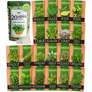 Culinary Herb Seed Vault (20 Variety)