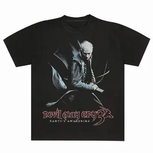 Devil May Cry 2 Capcom Video Game Promo T Shirt