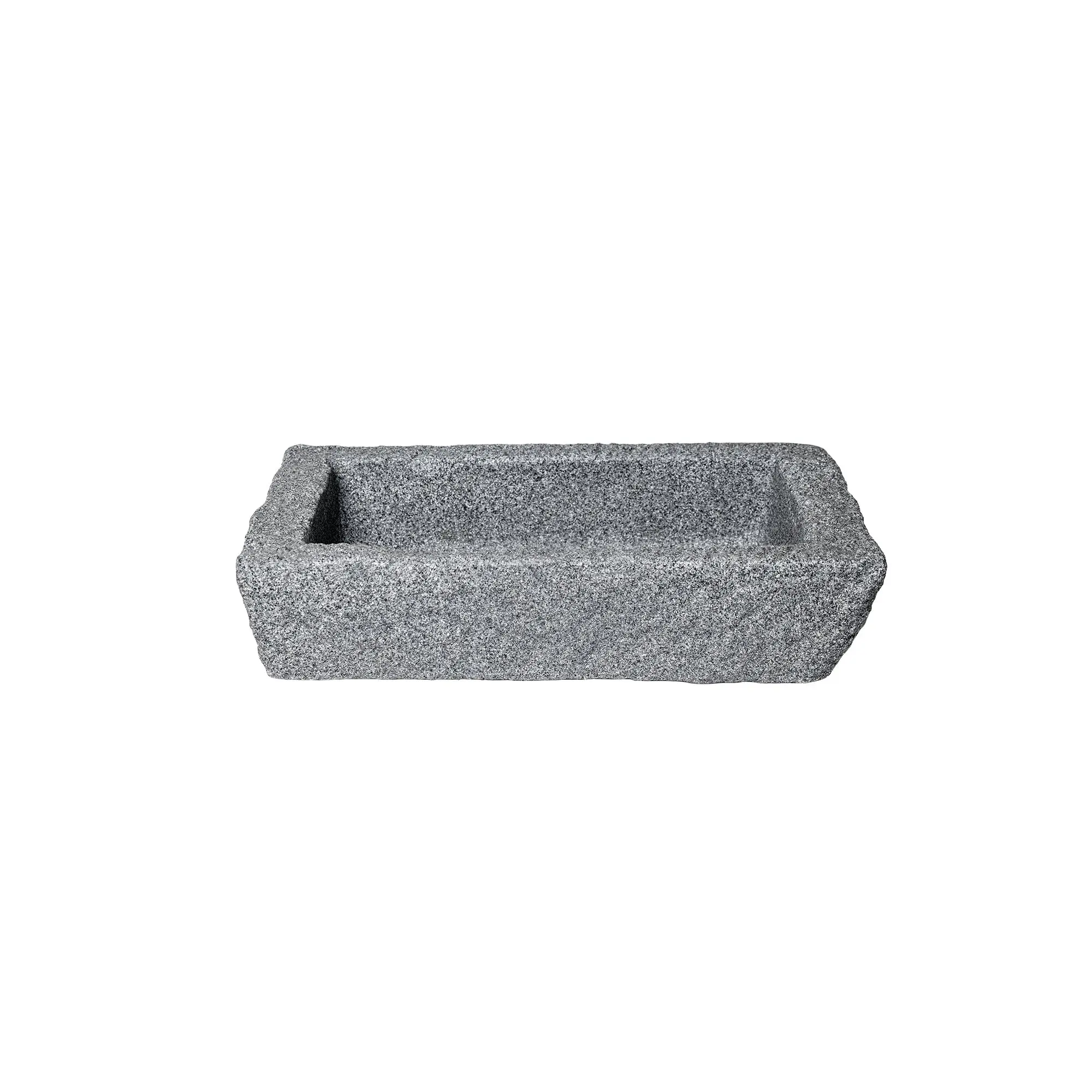 Medium Graystone Trough Planter