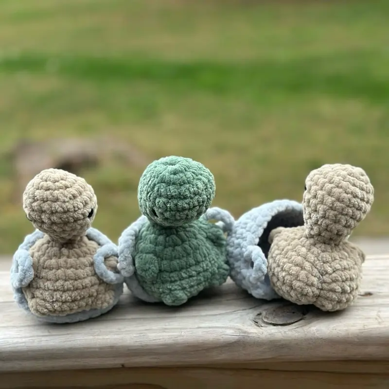 Crochet Cheeky Turtles