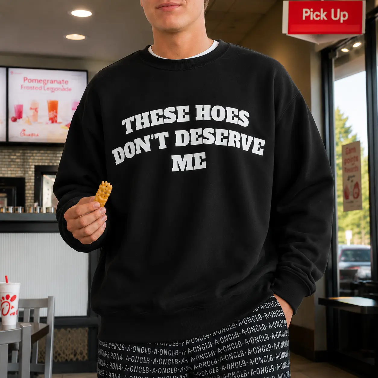 Funny Quote Sweatshirt, Sarcastic Graphic Crewneck, Trendy Unisex Pullover, Casual Streetwear Sweatshirt, Humor Gift