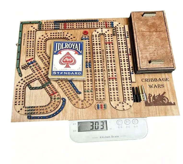 Cribbage Wars Board Game, a classic game with fun new elements