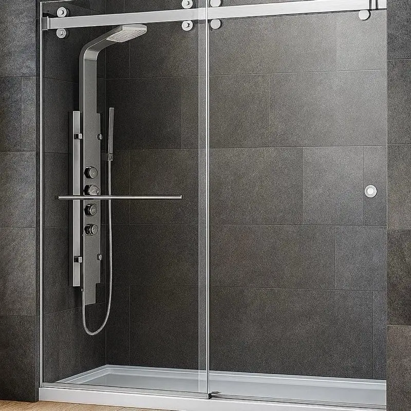 Valencia Series Shower Enclosure - Tempered Glass