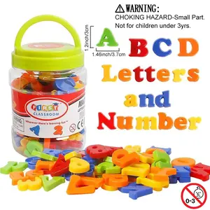 Letter & Number Toy for Boys & Girls, 78pcs Colorful Alphabet Magnets for Toddlers, Fridge Magnets, Educational Learning Toy for Preschool Kids, Learning Tool