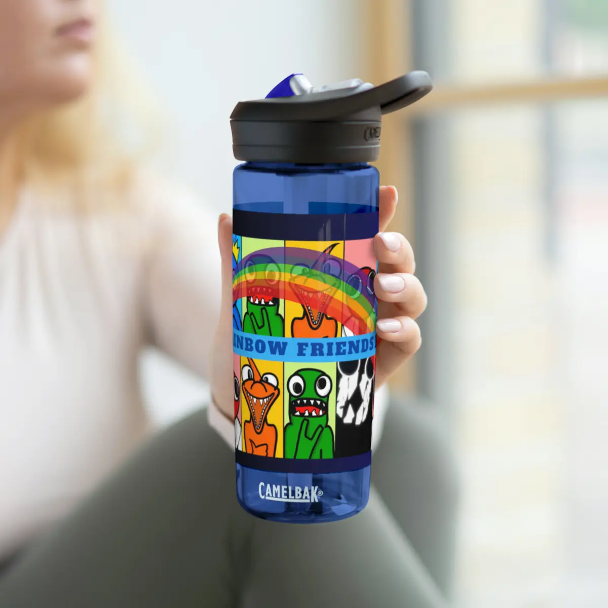 Rainbow Friends Artwork CamelBak Eddy®  Tumbler Water Bottle, 20oz