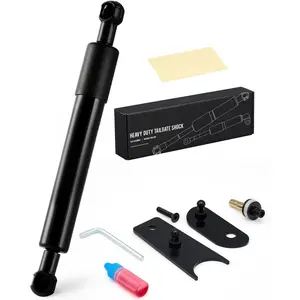 Heavy Duty Pickup Tailgate Assist, Truck Tailgate Lift Assist Kit Compatible with 07-18 Chevy Silverado GMC Sierra 1500 & 07-19 HD 2500 3500, Truck Tailgate Shock Absorber, Black