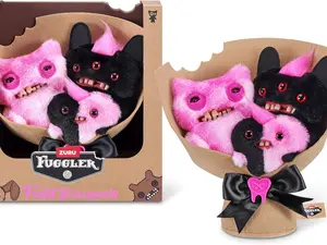 Fuggler Bouquets: 2x9 Inch + 1x3.5 Inch Plush Set (Munch Munch, Reek-o, Munch-o) by ZURU, Funny Ugly Monster Designs, Unique Gift for Collectors | Munch Munch, Reek-o, Munch-o, Funny Ugly Monster Designs, Unique Gift for Collectors