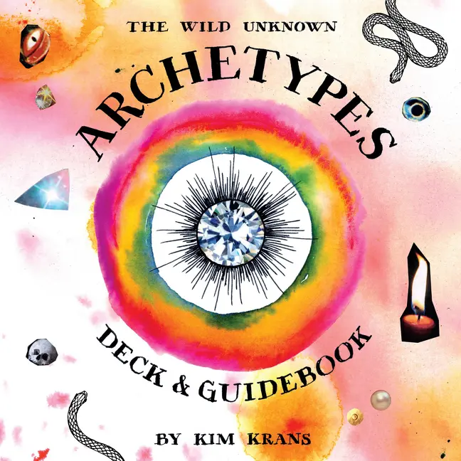 The Wild Unknown Archetypes Deck and Guidebook by Kim Krans [Hardback Book]