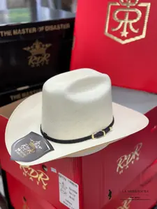 SOMBRERO RDR PREMIUM 1000X COPA ALTA NATURAL 3 1/2