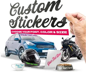 Custom Vinyl Lettering Decal – Personalized Text for Cars, Business Windows, Boats & Signs – Any Font, Any Color | Sticky Chix