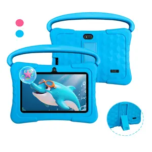 7-inch Educational Kids Tablet with Parental Controls - Learning Tablet Android 12, Dual Camera  | Perfect Christmas & Birthday Gift for Children  | Includes Shockproof Case