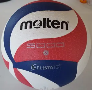 Molten FLISTATEC Volleyball - FIVB Approved Microfiber Composite Cover with Flight Stability Technology for Indoor Use