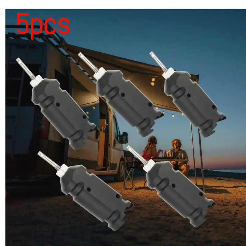 5 pcs Perimeter Trip Alarm Camping Trip Wire Alarm Camp Safe,Early Warning Security System Accessories for Camping and Property Safety/Bear Deterrent, 1 X Perimeter Trip Alarm, 3.8 X 1.2 X 1In