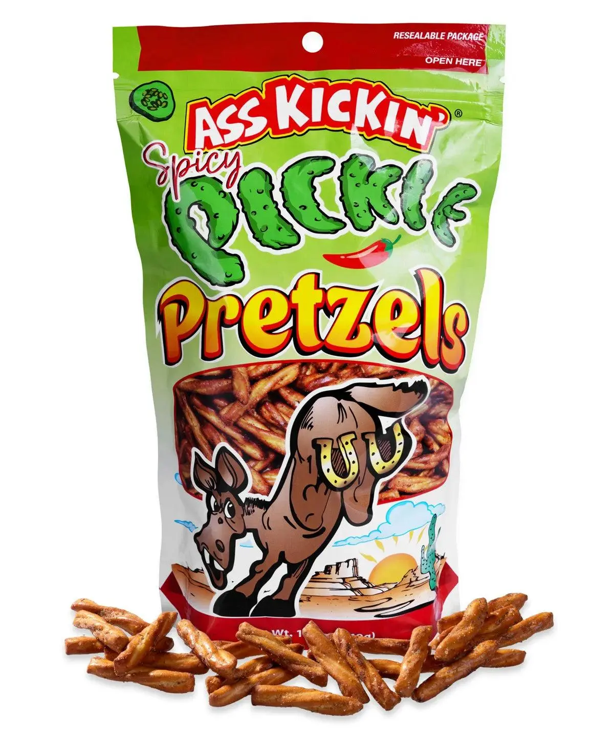 Spicy Pickle Pretzels Spicy Pickle Pretzels