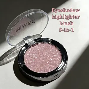 Luxury Gold Shimmer Single Color Pearl Eyeshadow Makeup, Long-Lasting Waterproof Smudge-Proof, Soft Potato Mud Highlighter, Perfect Gift for Beginners