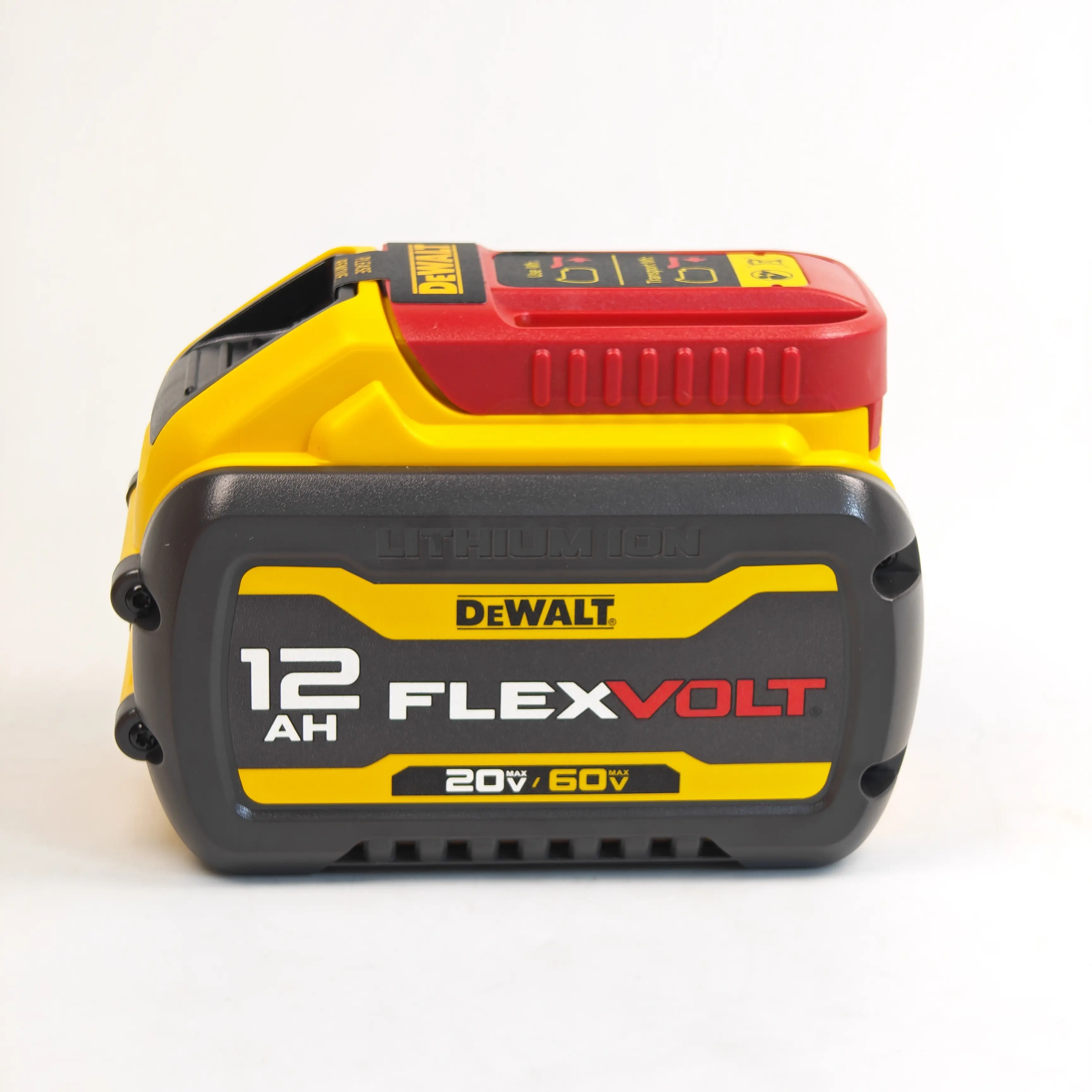 DEWALT FLEXVOLT DCB612 Lithium-Ion Batteries - 12.0Ah, 240Wh, Auto Switch, 20V MAX/60V MAX Compatibility, Long Runtime, Fuel Gauge for Cordless Power Tools