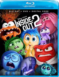 Inside Out 2  [BLU-RAY MOVIE] With DVD,