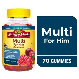 Nature Made Multi for Him Gummies 70 Ct Daily Routine