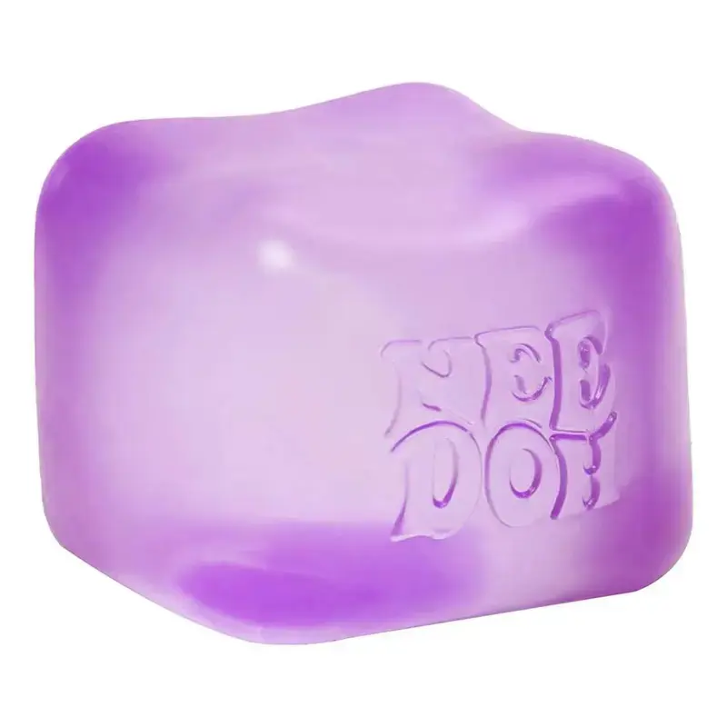 Cube Fidget Toy - Soft Squishy Satisfying SqueezeToyinAssorted Colors ADHD Gifts for Women, Teen Girl Gifts-Collectible Sensory Item for Ages 3+