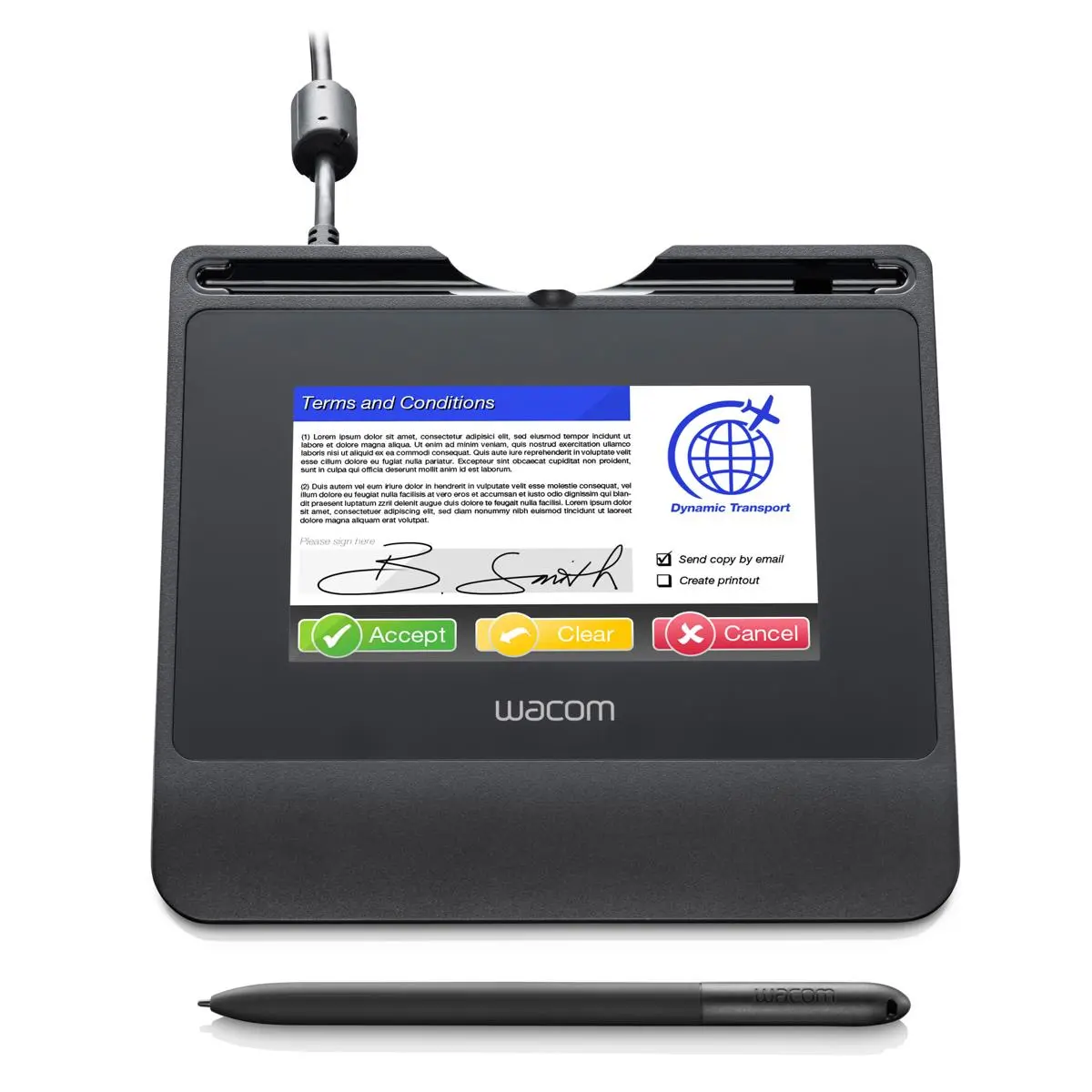 Wacom STU-540 5" Color Signature Pad
