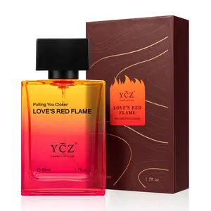 YCZ Love's Red Flame Eau de Parfum – Ignite Your Scent Story Edp Perfume Spray Woody Citrus Fragrance Fragrance Oud Amber Vanilla Amber Vanilla