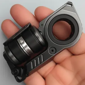 EDC Finger Spinner Toy - Metal Design Stress Relief Fidgeting Toy for Adults, Clear Sound, Magnetic Design