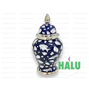 Sopera Olokun Yemaya Blue Silver Santeria