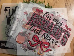 DTF Transfers ready to Press