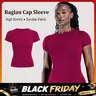 [WITHOUT LOGO] DENFY Impact Short Sleeve Top  Fitness Activewear Impact Gymwear Tanks Women Workout Sportswear