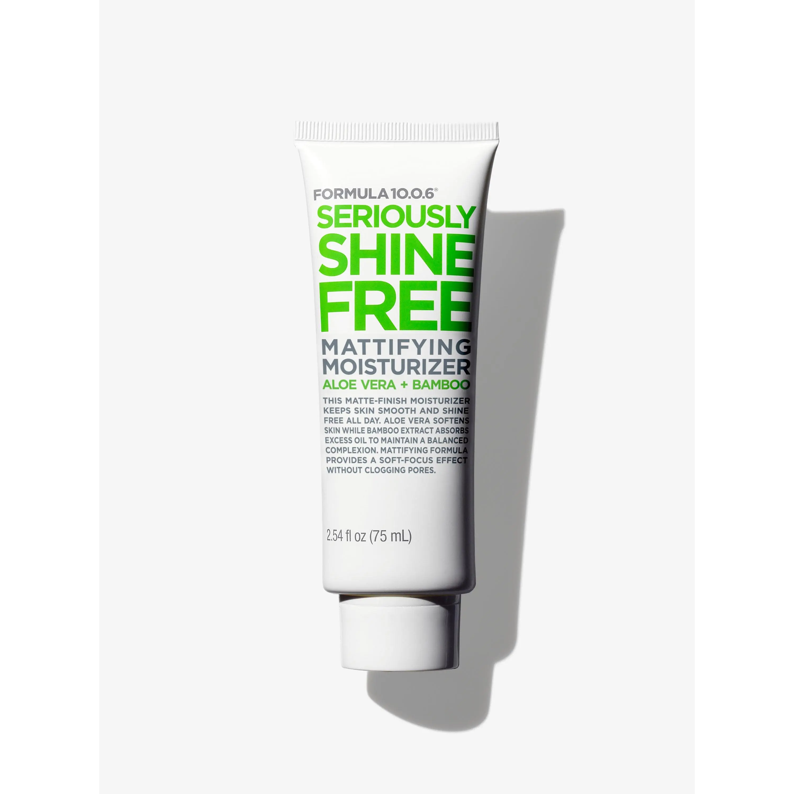 Formula10.0.6 Seriously Shine Free Moisturizing Aloe Vera & Bamboo 354 ml - Moisturizing Formula for Hydrated Skin