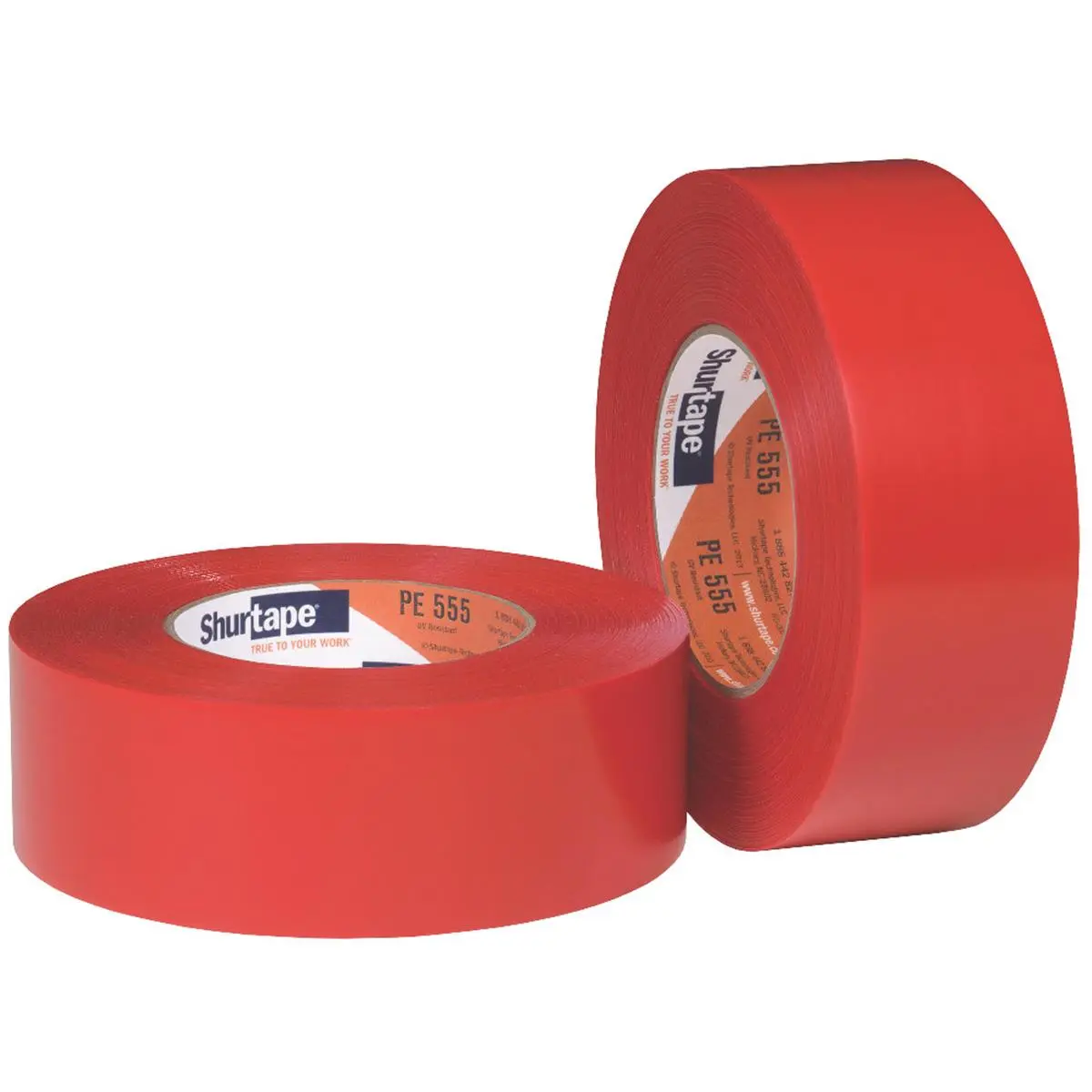 Shurtape 212 MAIN Polyethylene Waterproof Stucco Masking Tape - 48x55mm, UV-Resistant, Modern, 1lbs, Excellent Adhesion, Removes Cleanly, Good Tearability, Home Improvement Paint Supply Tool