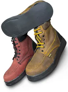 Men's Rubber Closed Work Footwear - Roofing Work Shoes
