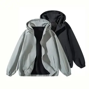 A must-have sports hoodie for men and women - waterproof, moisture absorbing, breathable, long sleeved - with a zippered hood design, suitable for daily leisure and outdoor activities