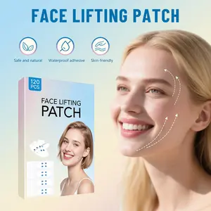 Ultra-Thin Face Lifting Patch 120PCS – Invisible Waterproof Tape, Soft Matte and Breathable, Helps Create a Smooth Defined Look