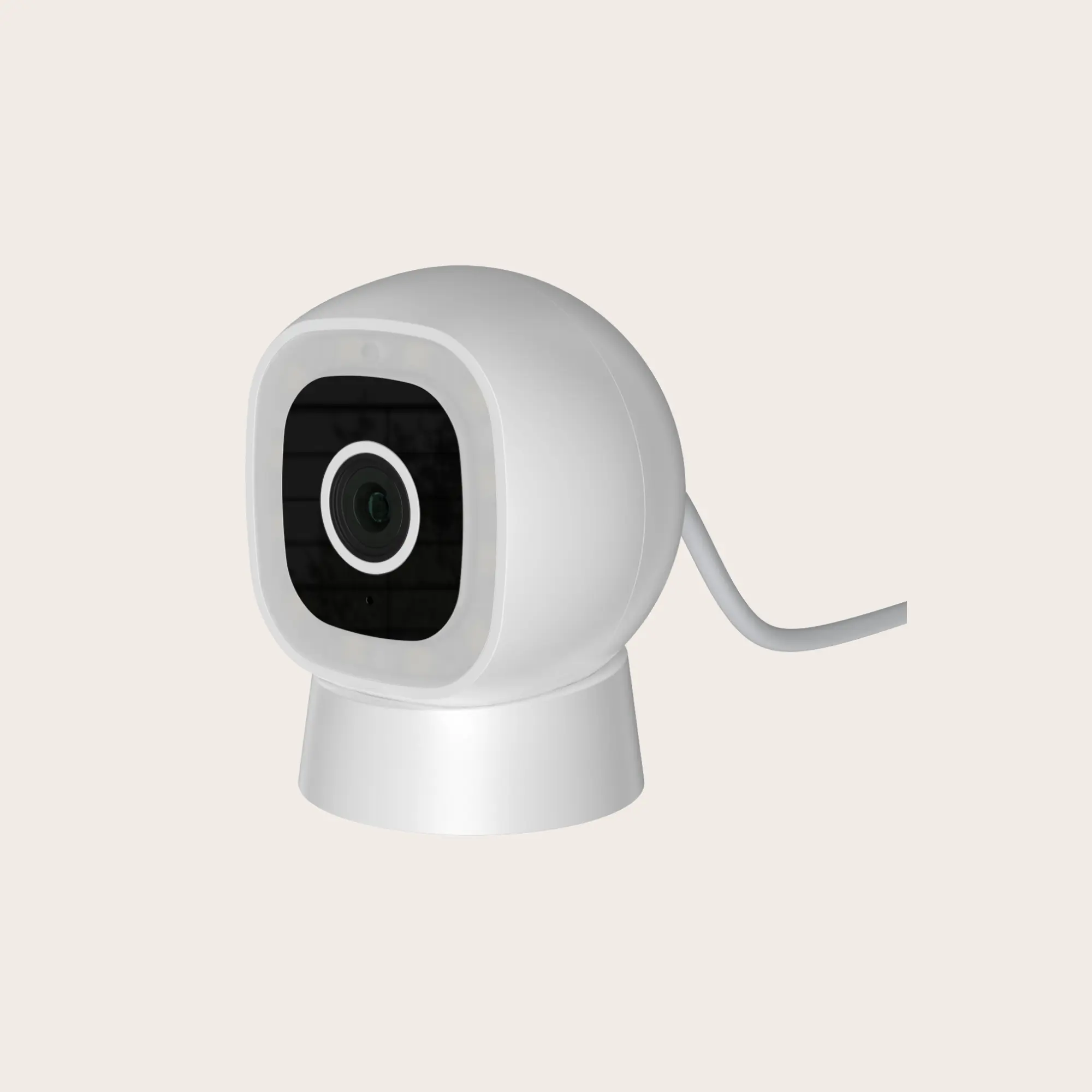 Luna Snap Cam — 2K Indoor/Outdoor Wired Security Camera, Next-Gen Descriptive AI Alerts, Color Night Vision, AI Motion Detection, Two-Way Audio, IP65 Weatherproof, Magnetic Mount, Home Surveillance, 2.4GHz WiFi