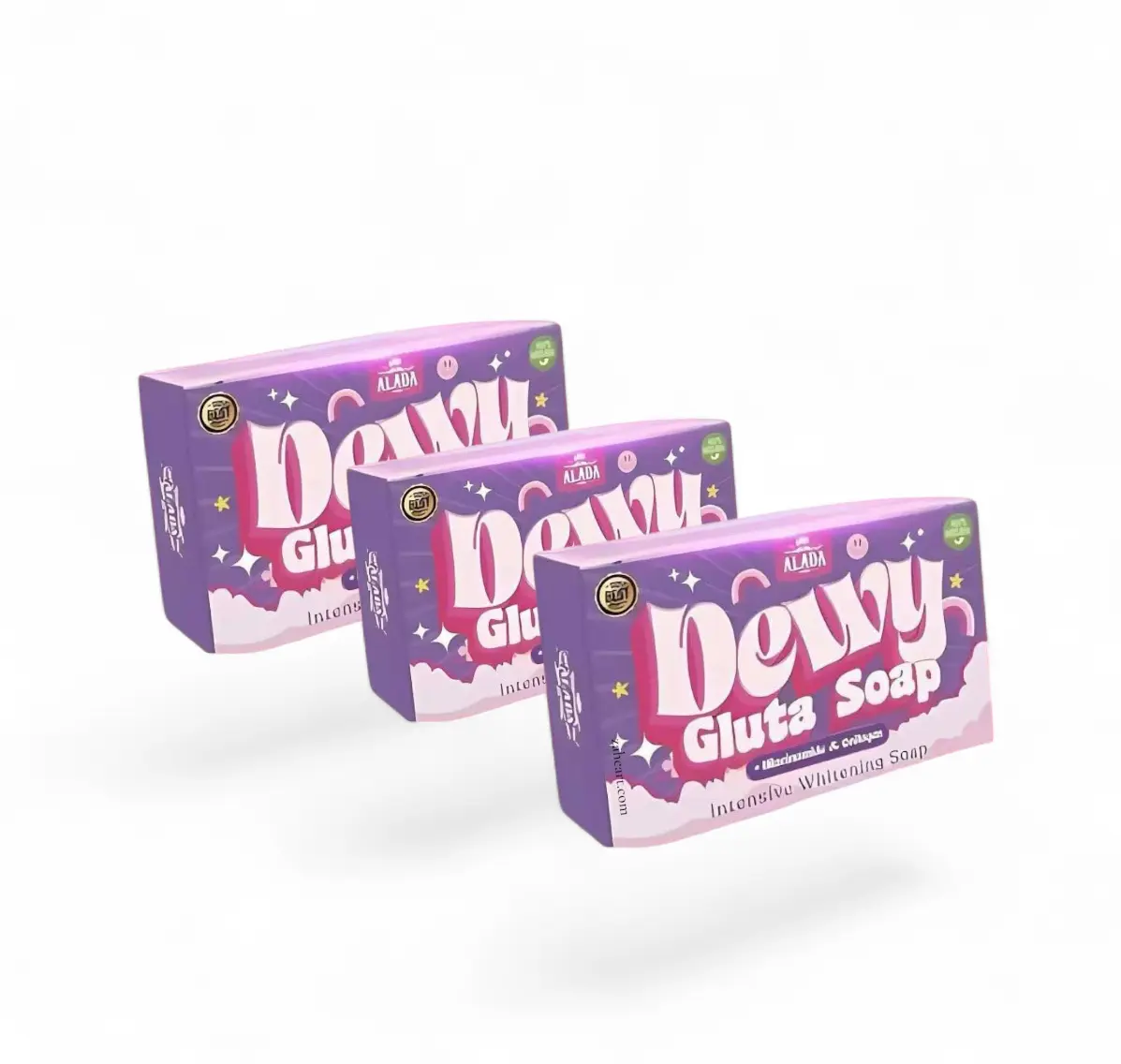 ALADA NATURAL Trio Dewy Gluta Soap 70g with Niacinamide