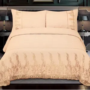 4pcs velvet luxury bedspread