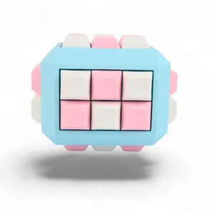 RECTANGLE Cube Fidget 32 key caps - Clicky Fidget