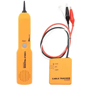 Car Wire Tracer Tone Generator and Probe Kit Network Cable Phone Line Tester Wire Cable Tracker Telephone Line Finder Toner Signal Detector Locator Tool