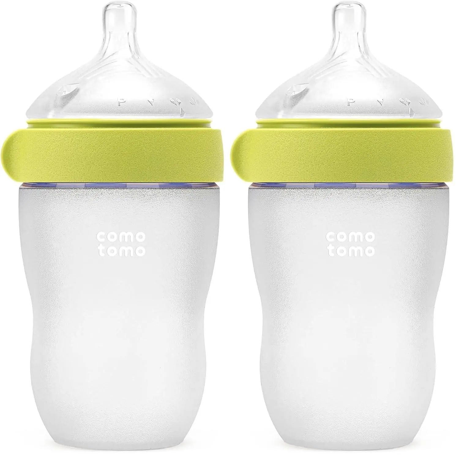 Comotomo Silicone Baby Bottle Gen 2 (2026 Release) - 8 fl oz/2pk Comotomo Silicone Baby Bottle Gen 2 (2026 Release) - 8 fl oz/2pk