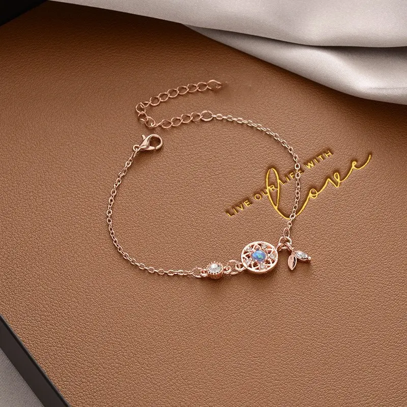 2016 # Blue Dreamcatcher Bracelet