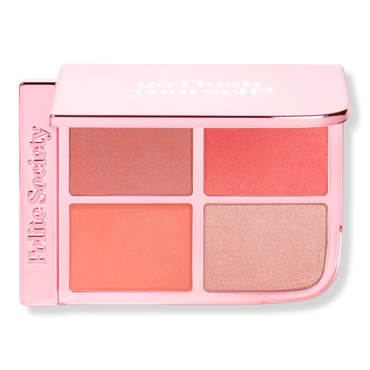 Polite Society Go Flush Yourself Blush & Highlight Face Palette