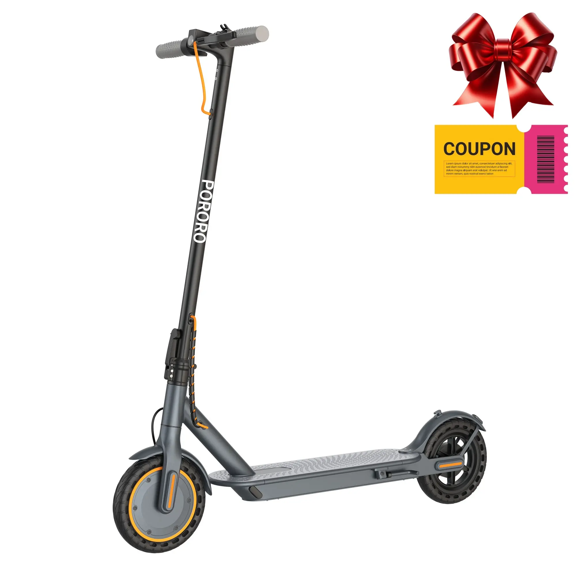 350W Electric Scooter - Lightweight 24.9LBS, 15-Mile Range, Smart LCD, EABS Braking & 1-Step Folding.SummerWins,Father's Day Gife