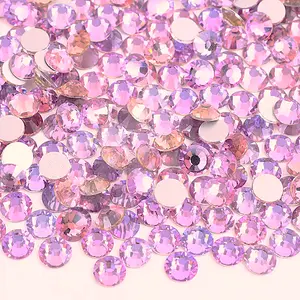 Pink Violet Glass Rhinestones Pink Violet Glass Rhinestones
