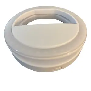 HYPE 36 LED Selfie Light Ring Clip - Portable LED Light for iPhone, Samsung & Android - Adjustable Brightness, Made in USA - Cellphone, Smartphone Plastic Tablet