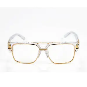 Oversized Fashion Sunglasses — Unisex Alloy-Frame Eyewear