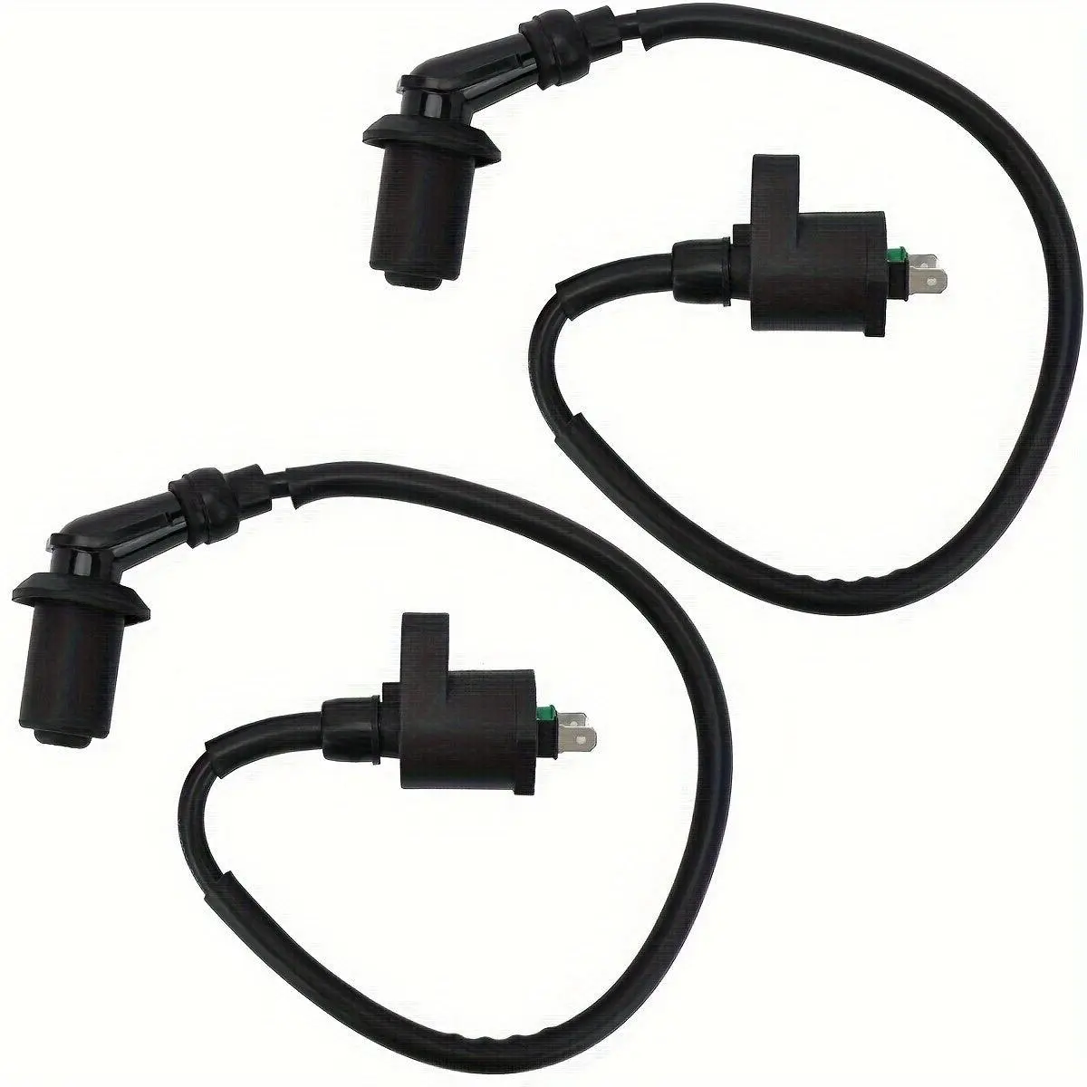 2pcs Hipa GY6 High Performance Racing Ignition Coils For Chinese 50cc 80cc 90cc 110cc 125cc 150cc GY6 139QMB 152QMI 157QMJ Moped Scooter ATV Go Kart Pit Dirt Bike