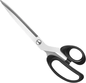 10-Inch -Purpose  Fabric  - Heavy-Duty Stainless Steel Professional Shears for  Clothes, Leather - Ideal for Tailor, , Office Use.
