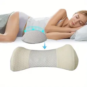 1pc of Cooling Lumbar Support Pillow And Cervical Neck Pillow for Sleep.